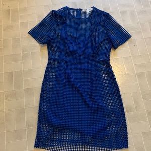 Funky Diane von furstenberg net dress